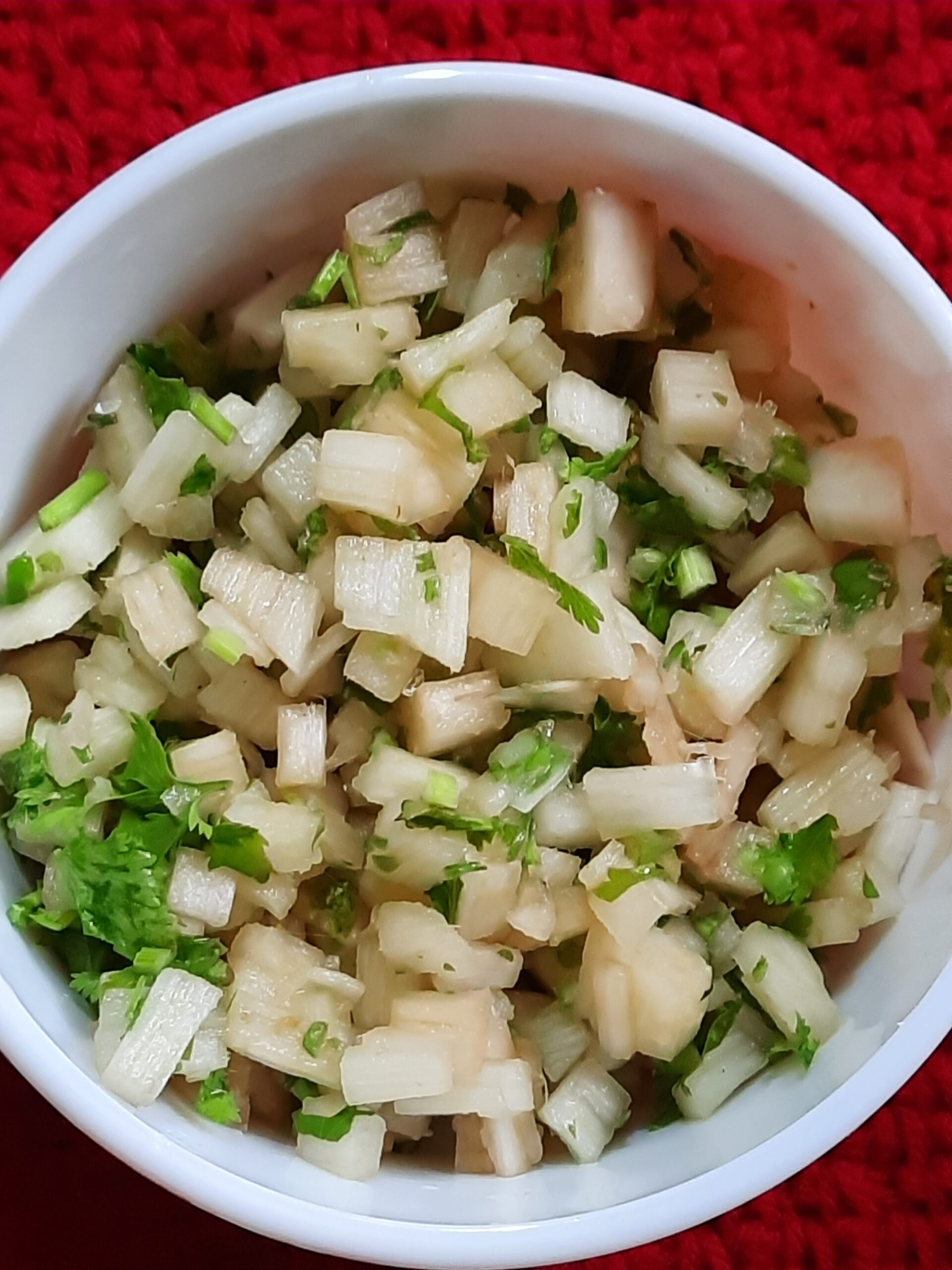 Banana Stem Salad